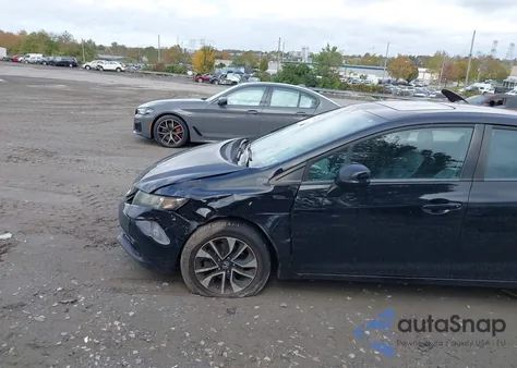2013 Honda Civic Ex-L из США, поврежденный, VIN 19XFB2F94DE250764